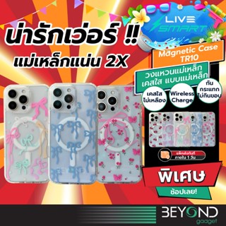 ลายใหม่น่ารัก เคสใส ไม่เหลือง ติดแน่น2X❗️ เคสแม่เหล็ก เคสไอโ…
