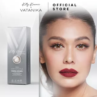 [ใหม่] VATANIKA Lens - Vinona Brown คอนแทคเลนส์สีน้ำตาล อบอุ่นคลาสสิกแบบ Timeless