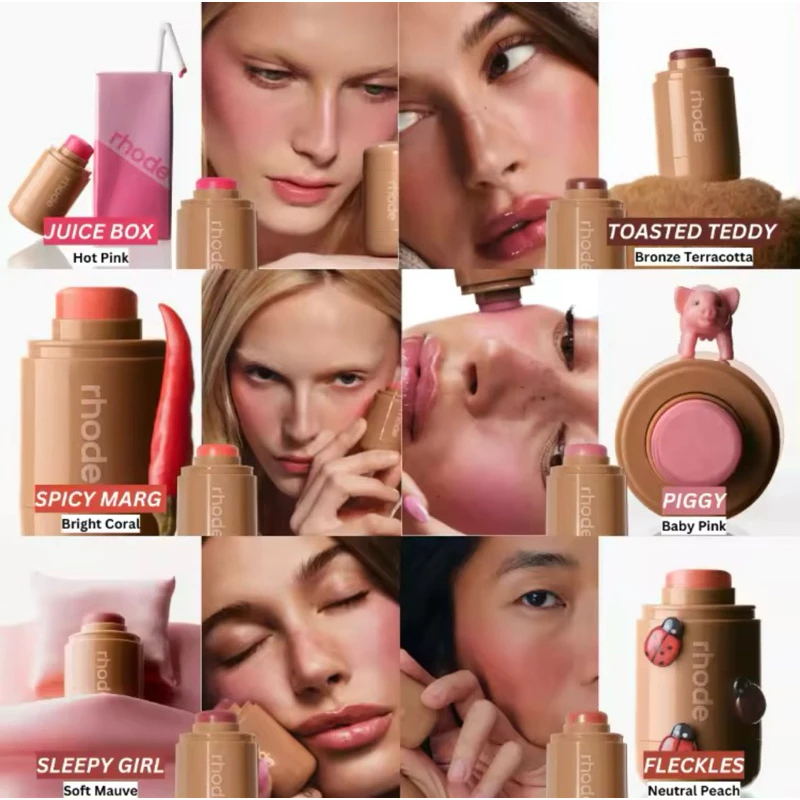 Rhode Pocket Blush Cream Blush 5.3g บลัชออนครีม ผิวโกลว์ สีใหม่ เลือกหลายสี