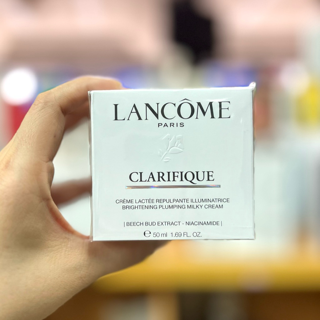(📍สินค้าเคาเตอร์แท้ 💯%) #ครีมเพื่อผิวกระจ่างใส LANCOME CLARIFIQUE MILKY DAY CREAM