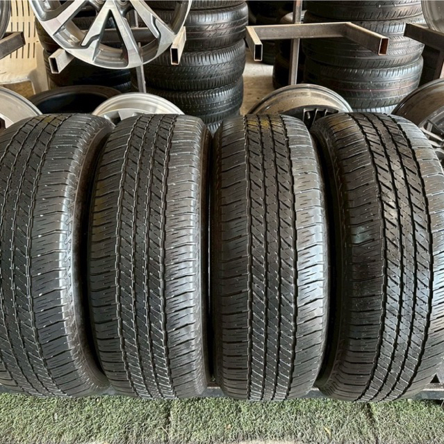 ยางมือสอง 255/65R17 Bridgestoneปี24 สวยเกรดA++ รับประกันยาง 45 วัน(ราคา/ชุด)