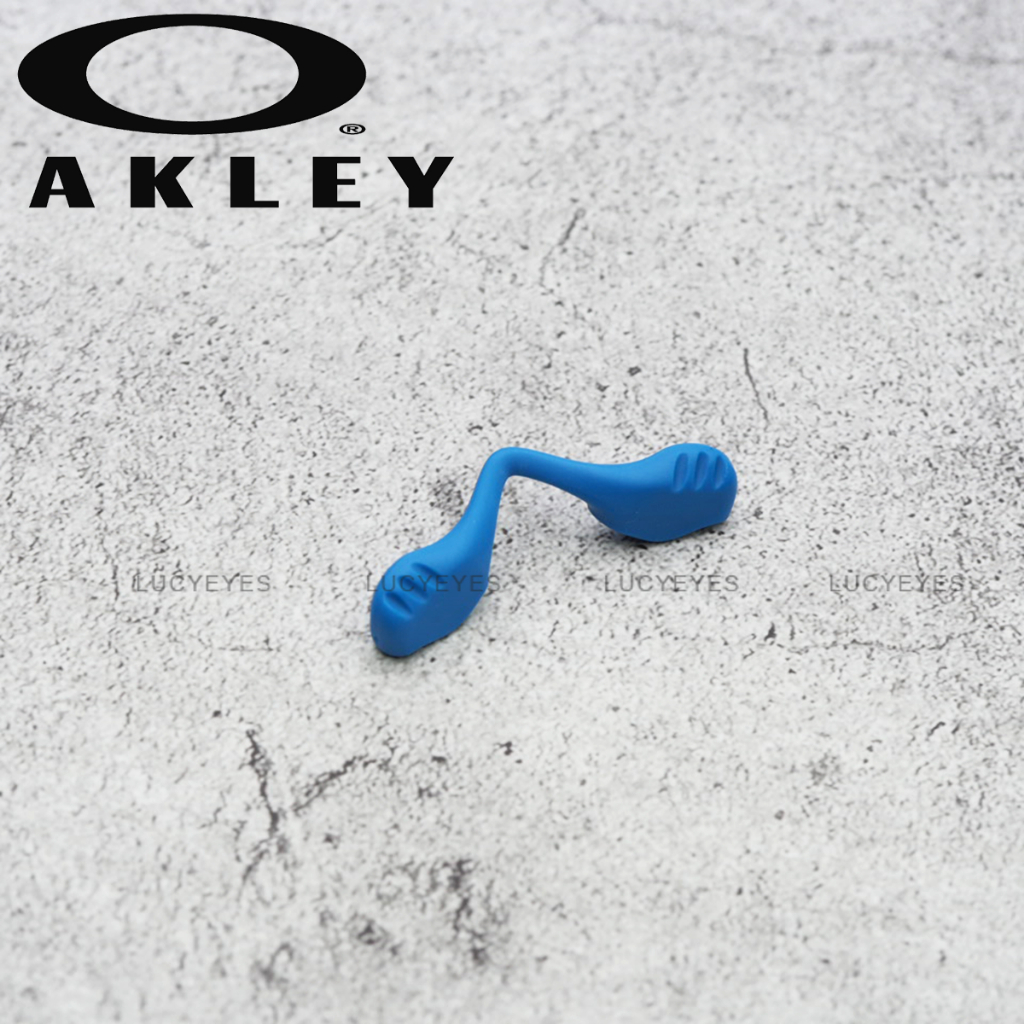 แป้นจมูกแว่น OO9206, OO9181, RADARLOCK PATH สีฟ้า