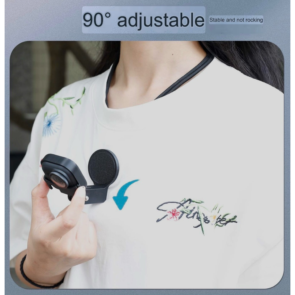 For Insta360 Go Ultra Magnetic hanging neck stand รูปที่ 5