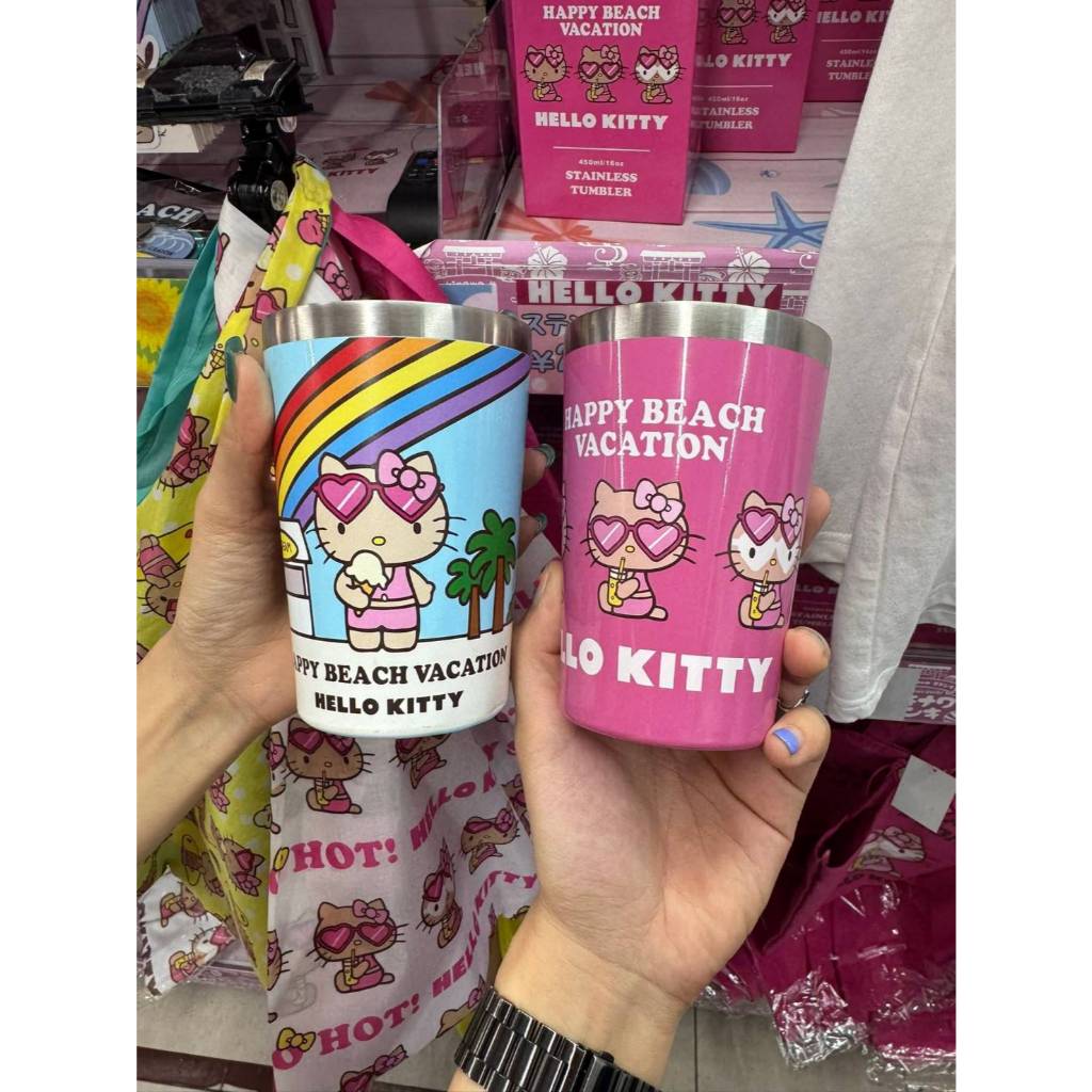 🌺 แก้ว 2 way sanrio แท้จากญี่ปุ่น 🌺