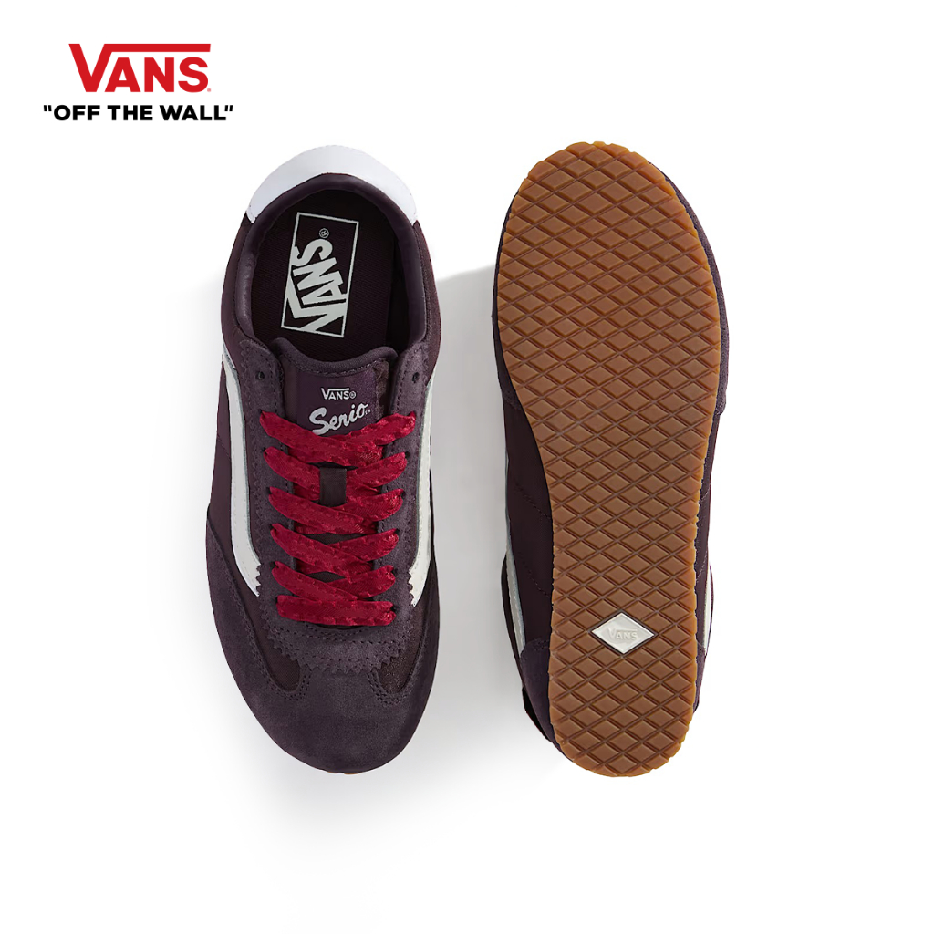 VANS حذاء Super Lowpro — بنفسجي/أحمر — صورة 3