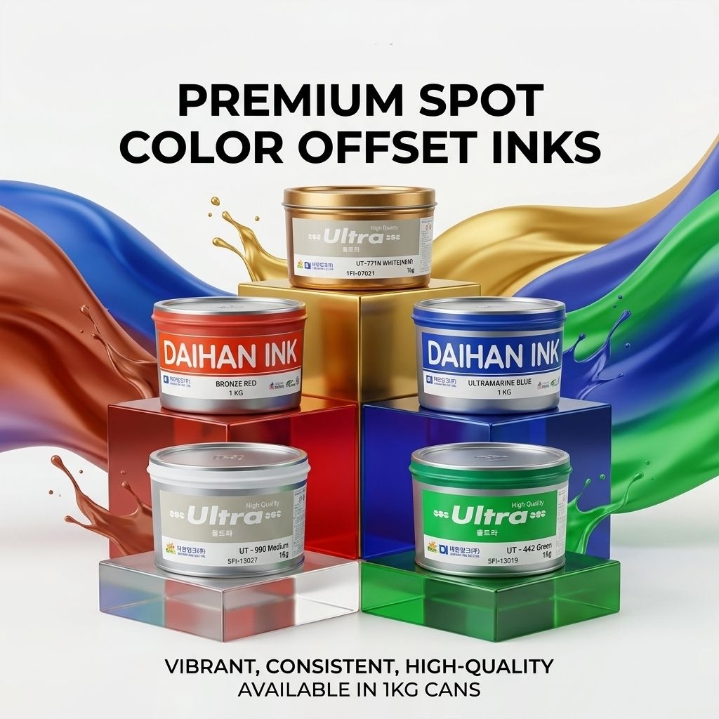 หมึกพิมพ์ออฟเซ็ทสีพิเศษ spot color
