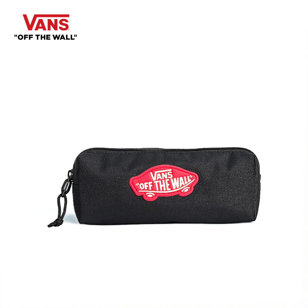 VANS OLD SKOOL PENCIL POUCH - BLACK/CHILI PEPPER กระเป๋าอเนกประสงค์ กระเป๋าอุปกรณ์เครื่องเขียน
