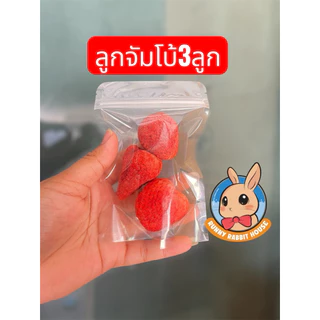 สตรอเบอร์รี่ฟรีซดราย หอม กรอบ ไม่ปรุงแต่ง ผลไม้เสริมวิตามินสำหรับสัตว์เลี้ยงฟันแทะทุกชนิด