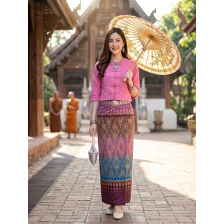 เซ๊ตเสื้อผัาถุงผ้าฝ้ายเชียงใหม่