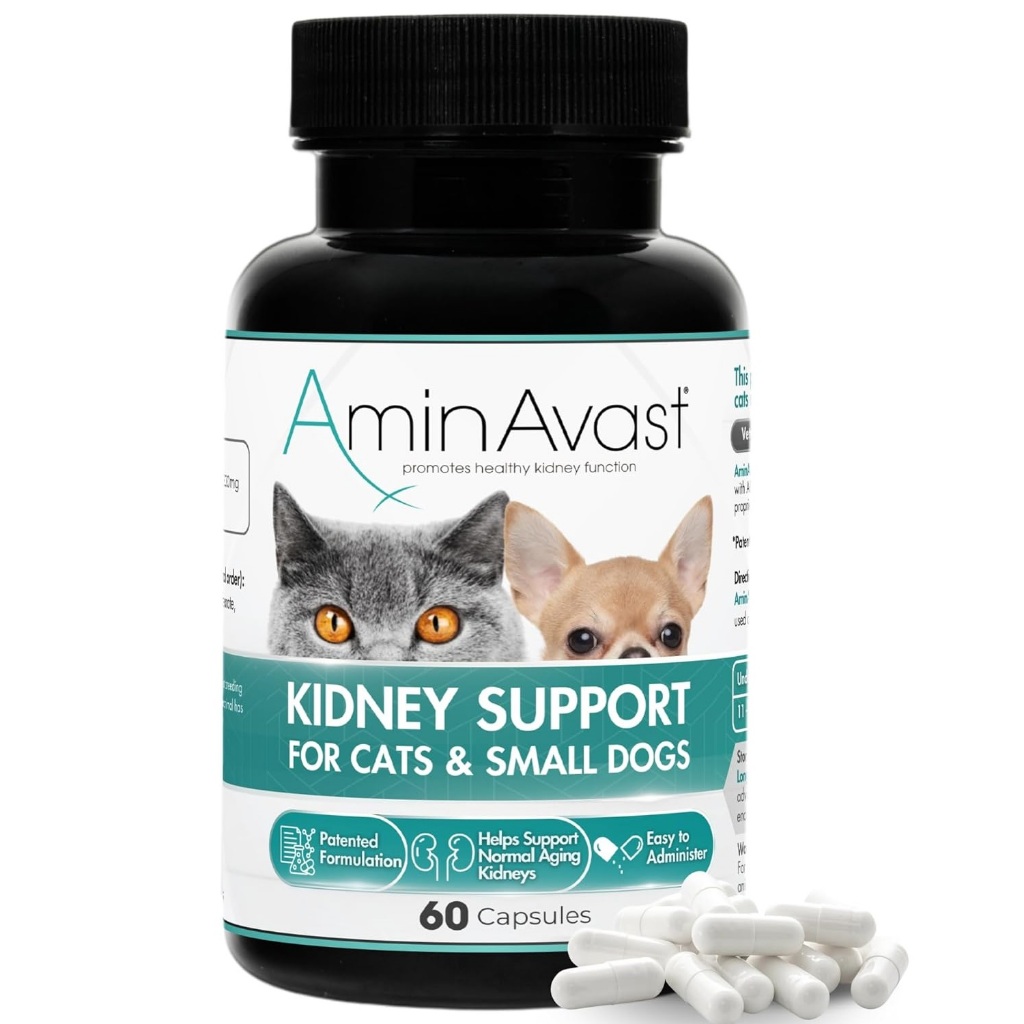 +พร้อมส่ง+ AminAvast Cats & Small Dogs อาหารเสริม บำรุงไตแมว และสุนัขขนาดเล็ก [แทน RenAvast]