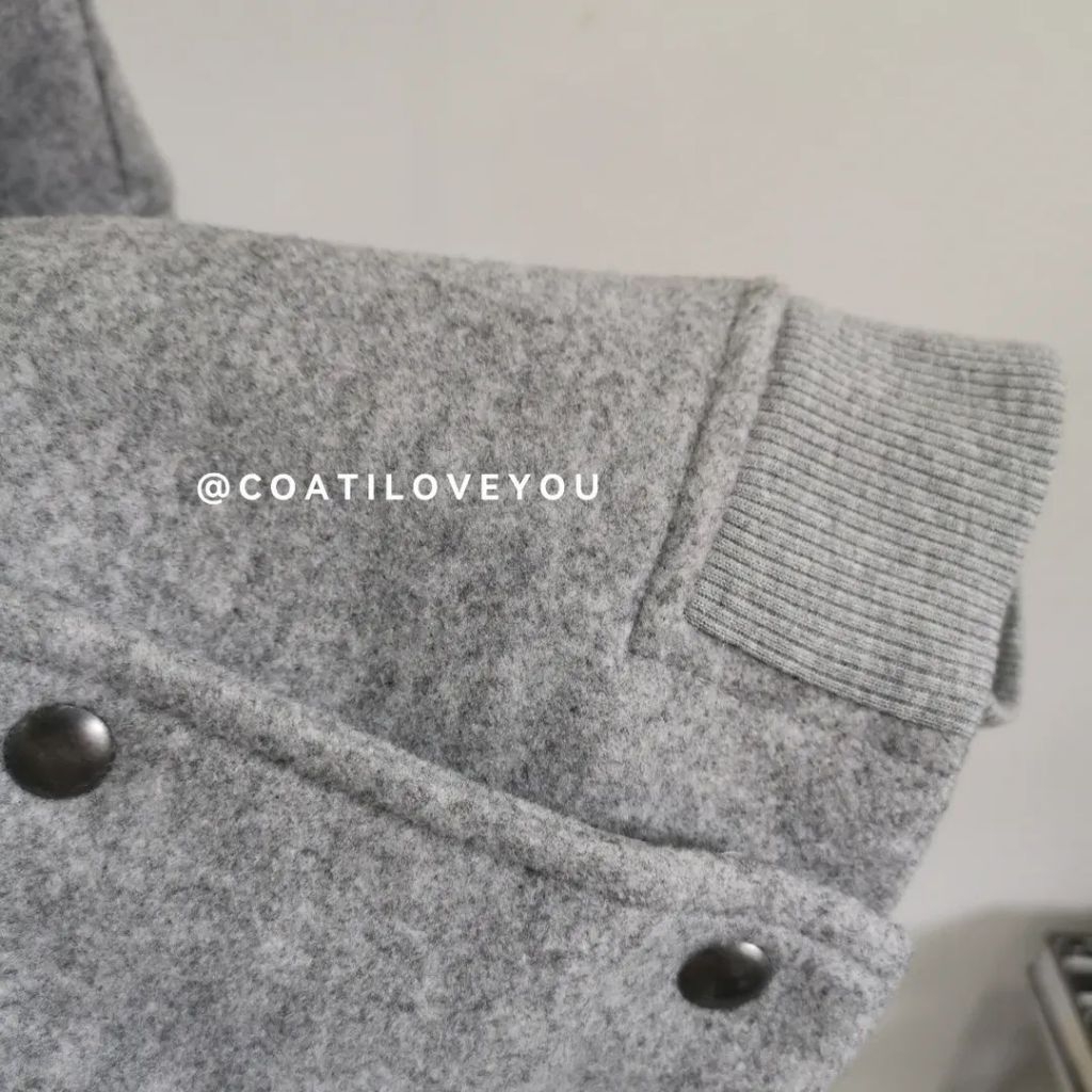 Madewell​ Wool​ ​Bomber​ Women's Jacket​ รูปที่ 4