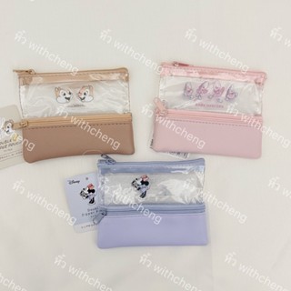 พร้อมส่ง ✅ กระเป๋าซิบ ขนาด 9x12 cm ลาย Chip & Dale / Baby Oy…