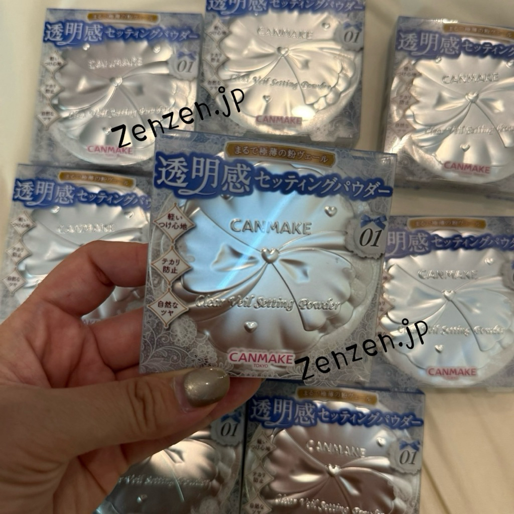 Canmake Clear Veil Setting Powder แป้งคุมมันโปร่งแสง