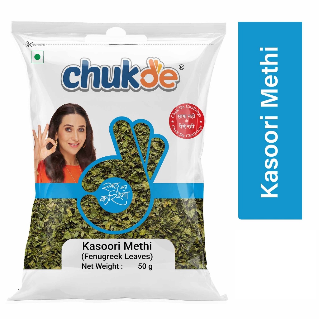 Chukde Kasoori Methi (Fenugreek Leaves) 50g