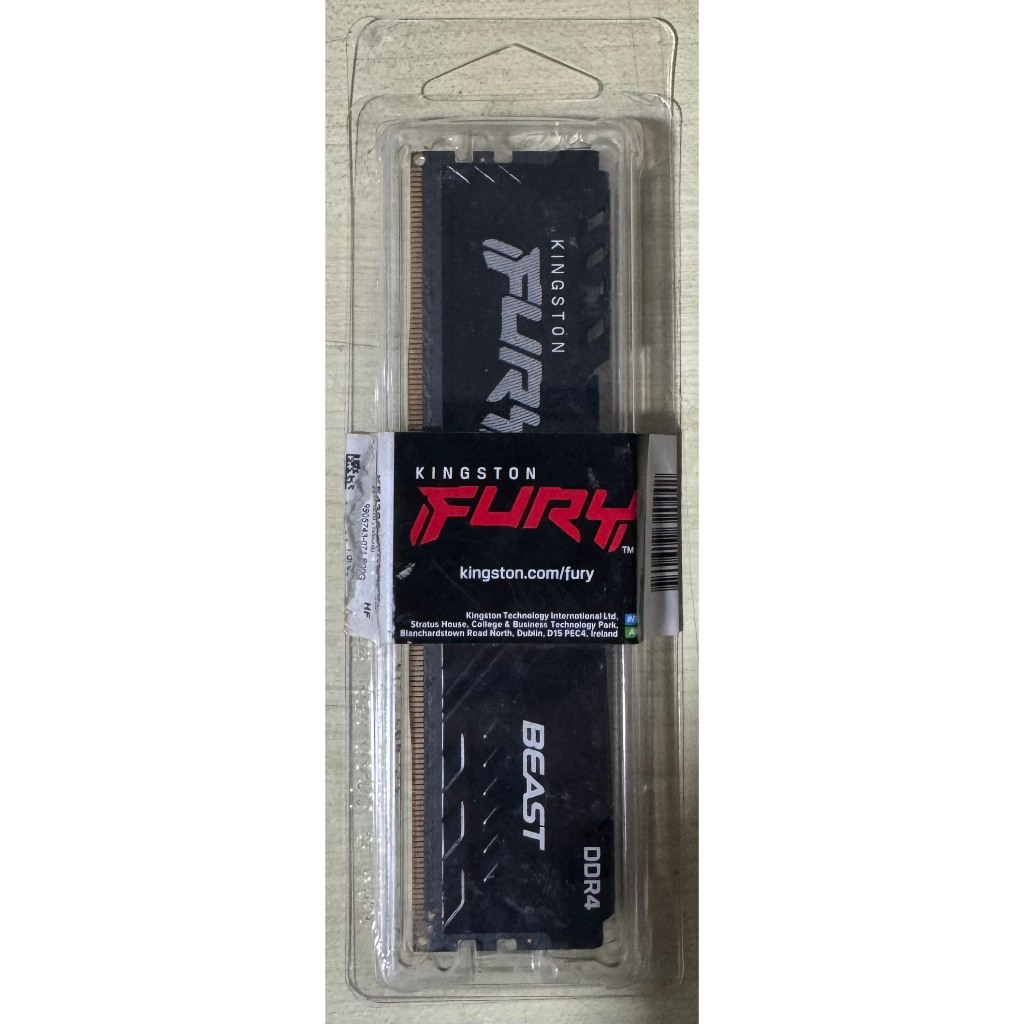 KINGSTON FURY BEAST DDR4 8GB BUS 3600 (มือสอง)