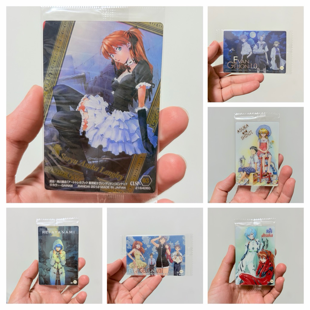 (งานแท้ สินค้ามือสองจากญี่ปุ่น) การ์ด การ์ดเมะ การ์ดสะสม อนิเมะ กู๊ดเมะ Evangelion อีวานเกเลี่ยน อาสึกะ Asuka