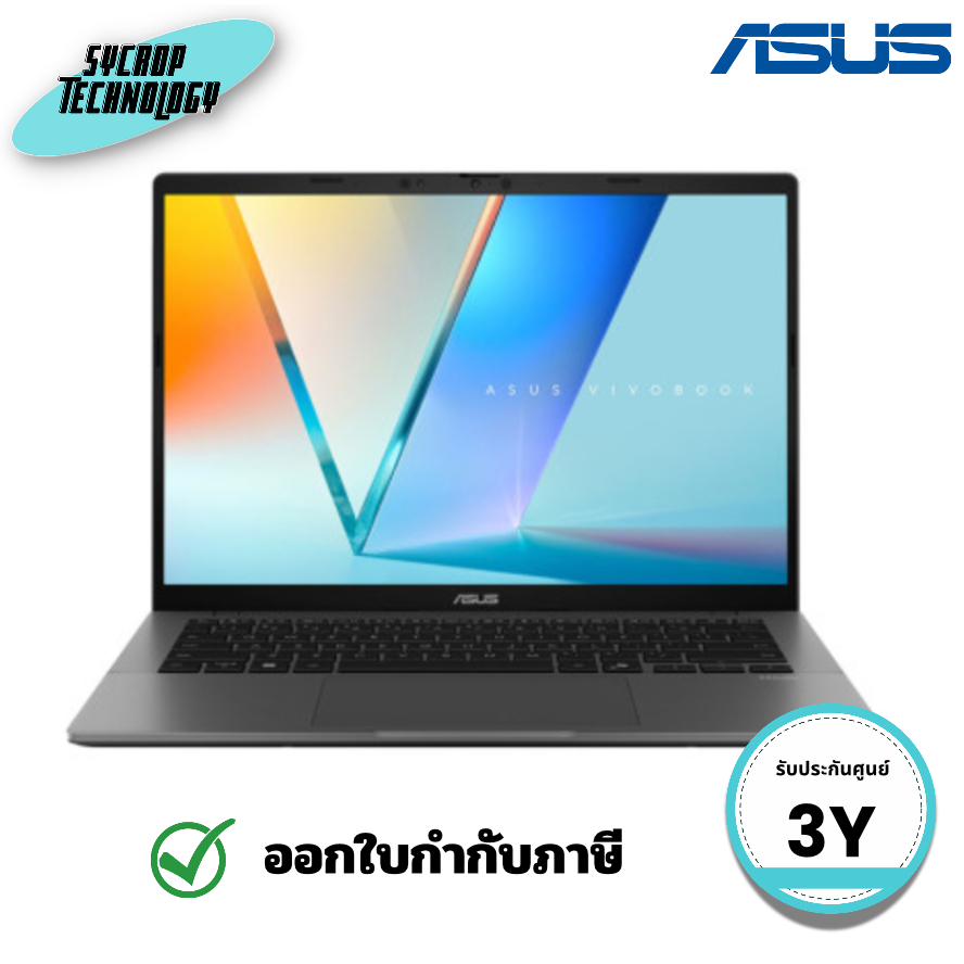 โน๊ตบุ๊ค ASUS Vivobook S14 D3407HA-LY542WA ขนาด 14 นิ้ว ประกันศูนย์