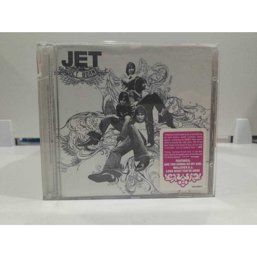 1 CD MUSIC ซีดีเพลงสากล Get Born Jet  Get Born Jet (B8H73)