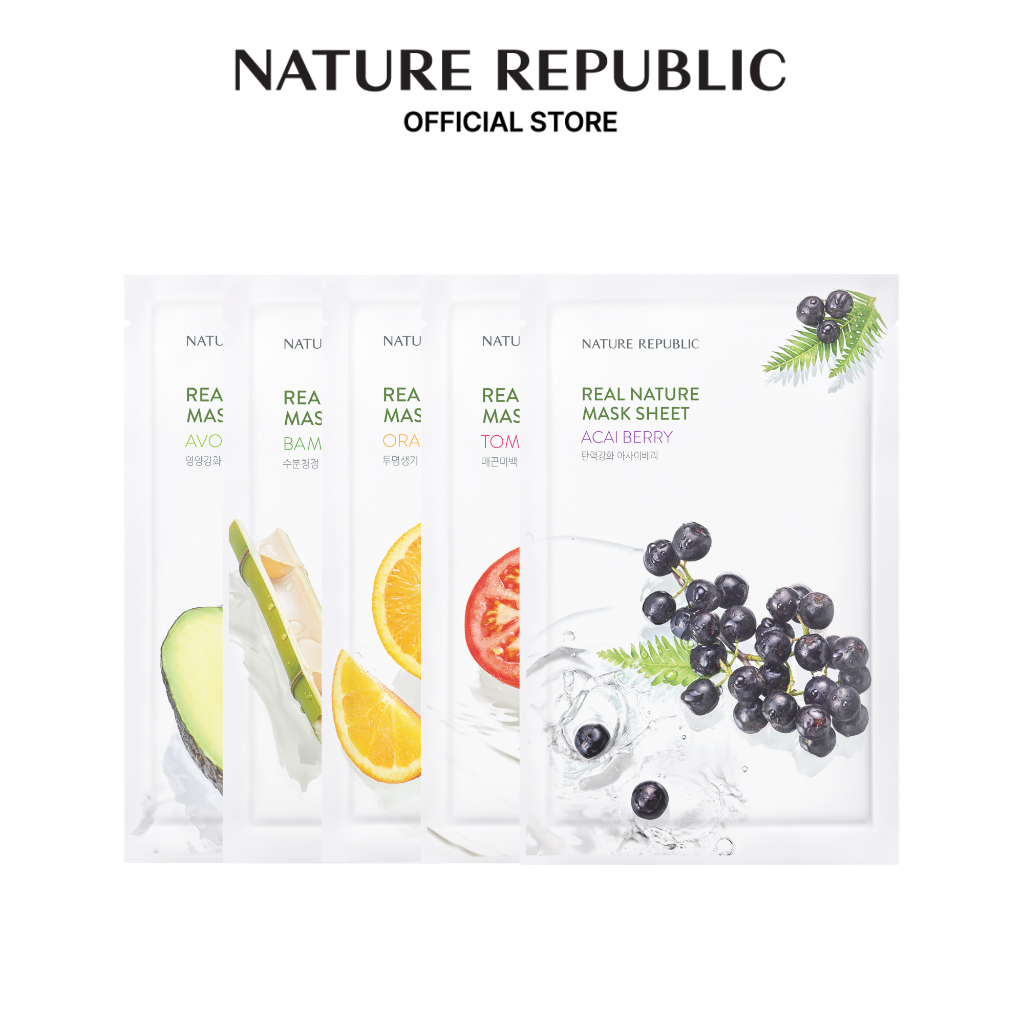 NATURE REPUBLIC Real Nature Mask Sheet 23ml