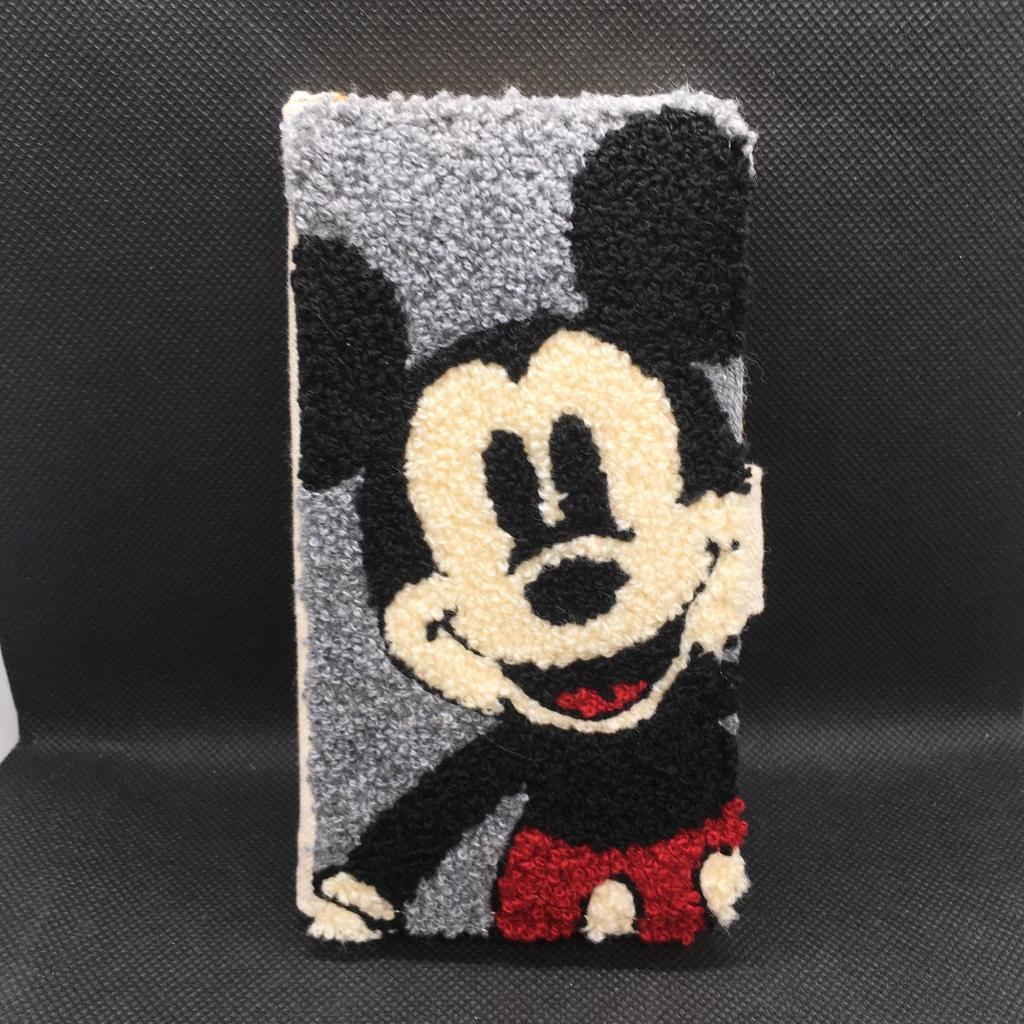 เคส iPhone X ทรงสมุด Suncrest Disney (Sagara Embroidery) ลาย Mickey Mouse, ของแท้ มือสอง