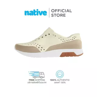NATIVE รองเท้าเนทีฟกันน้ำผู้ใหญ่ EVA รุ่น Lennox Wanderfoam Block Bone White/ Shell White/ Sierra Brown