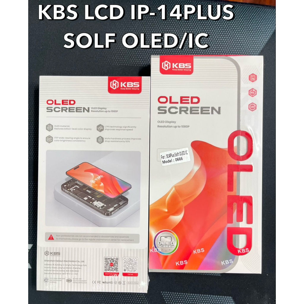 KBS LCD FOR 14Plus Solf OLED/IC ทัช+จอ แถมฟรีชุดไขควง