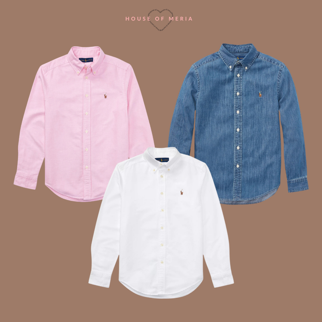 พร้อมส่ง ! รวมสินค้า Polo Ralph Lauren เสื้อโปโลเด็กผู้หญิง / ผู้ชาย