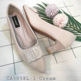 รองเท้าคัทชูผู้หญิง Cavawia  ส้นสูง2นิ้ว CA5058L-1