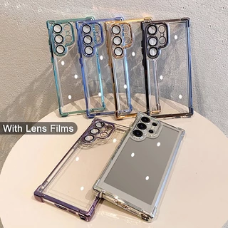 ถุงลมนิรภัยเคสโทรศัพท์ Samsung S26 S25 S24 FE S23 S22 S21 Note 20 Ultra A57 A56 A55 A54 A53 A37 A36 A35 A34 A17 A16 A15