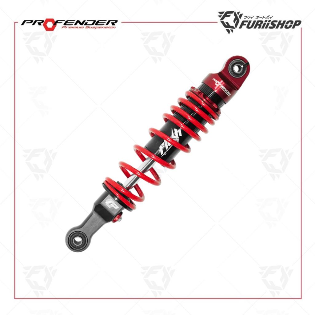 โช๊คหลัง Profender Flash Series YAMAHA GRAND FILANO 2018 - 2022 / HONDA GIORNO+ 2023 - 2026 ( PMFL-YA2006-S STD 320mm. )