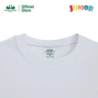 ห่านคู่ เสื้อยืดคอกลม เด็กชาย สีขาว Junior Collection