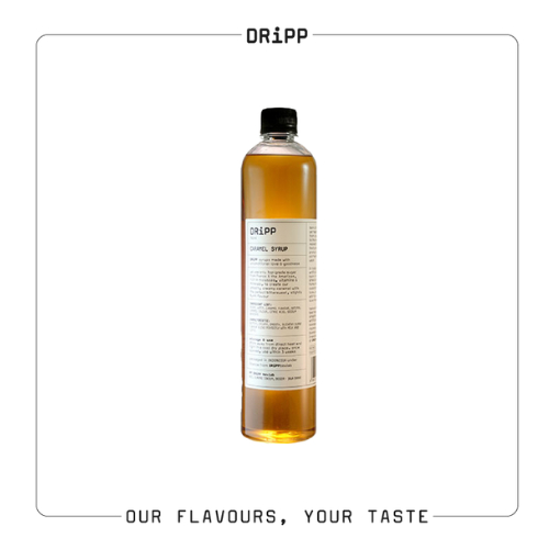 DRiPP Caramel Syrup 760 ml ไซรัป น้ำเชื่อมกลิ่นคาราเมล (ตรา ดริพ) / Caramel Flavored Syrup (DRiPP Brand)