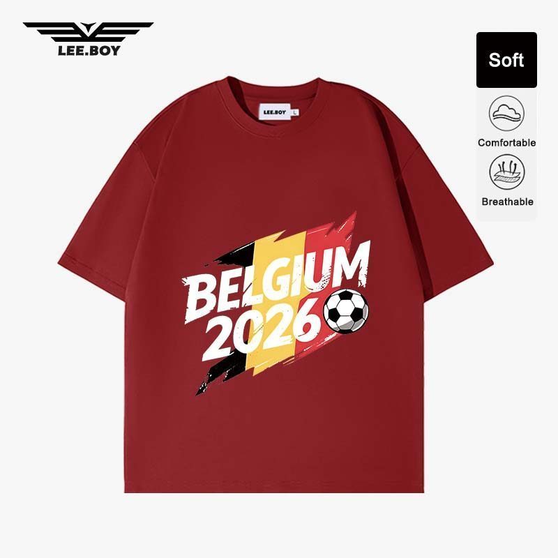 เสื้อครอป ระบายอากาศได้ มี 10 สี FIFA World Cup 2026™  Belgium 2026 ใหม่ (ส่งเร็ว จัดส่งจากไทย)