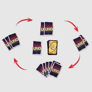 Liar's UNO Card Game เกมการ์ด อูโน่จอมลวง JLH43 VN