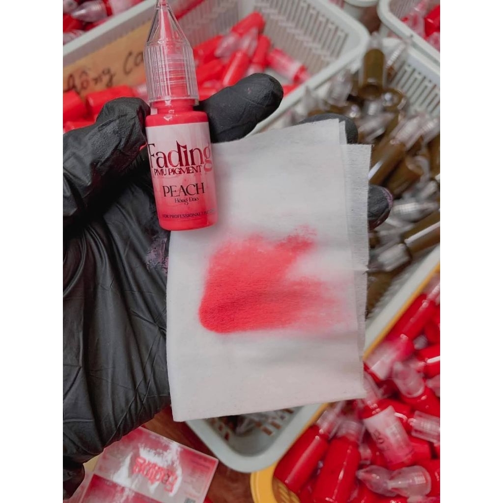 สีสักปาก.Fading.สินค้านำเข้า 99%