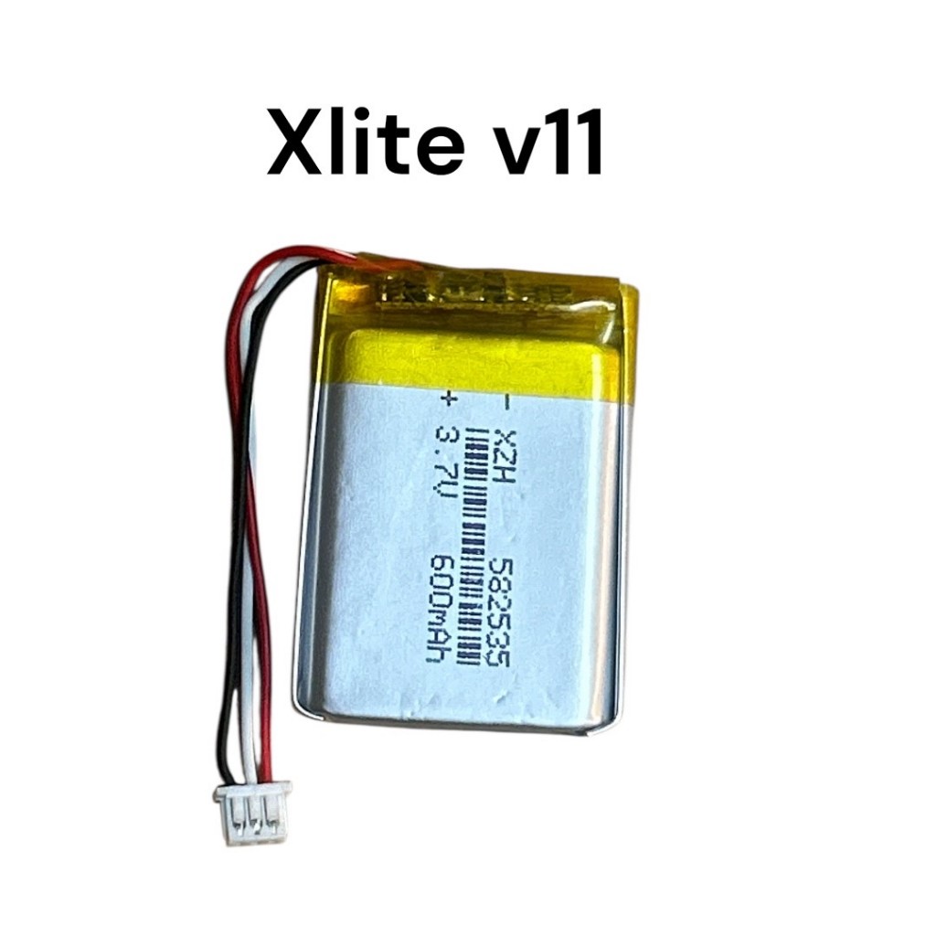 เม้าส์ไร้สาย pulsar xlite v11 เพิ่มความจุ battery replacement 582535 ปลักเสียบ jst1.25  3สาย