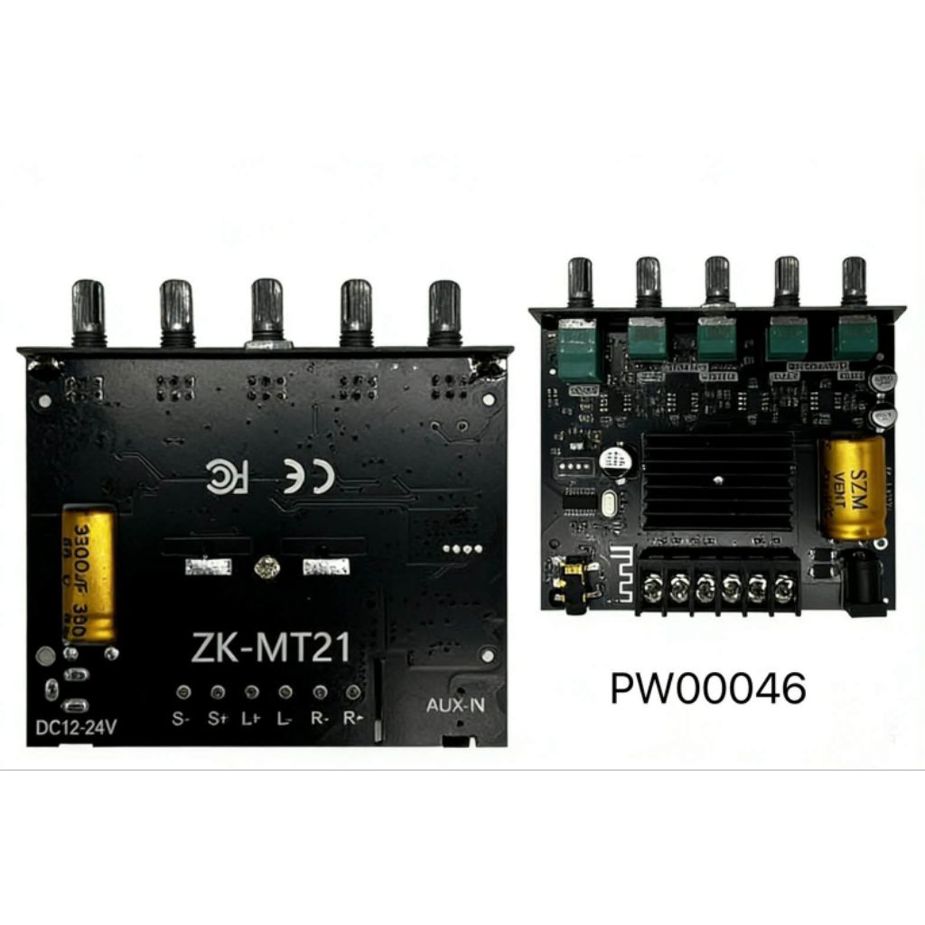 แอมป์จิ๋ว zk mt21 บลูทูธ5.0 12v