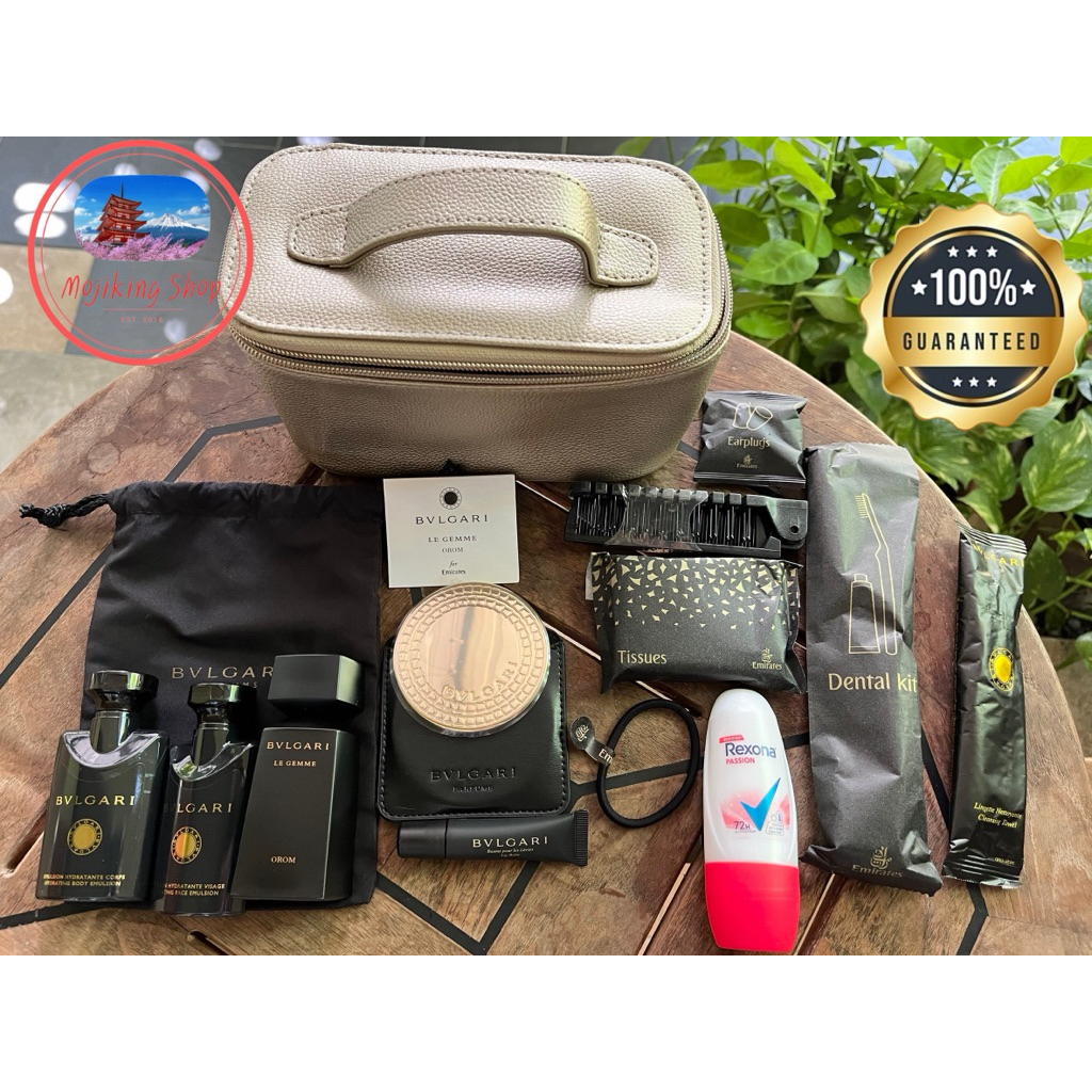 👱🏻‍♀️🛩️Amenity kit of Emirates Airways 👱🏻‍♀️(Travel Set [First Class🛩️] สำหรับผู้หญิง)