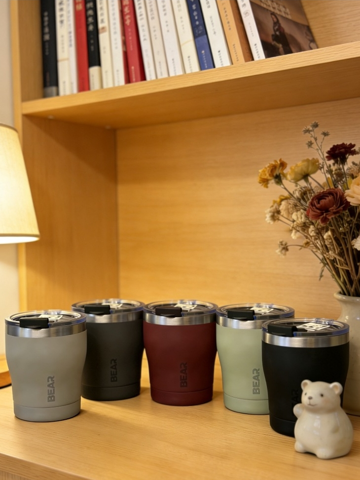 แก้ว BEAR แก้วกาแฟสแตนเลส 304 BEAR 250ml