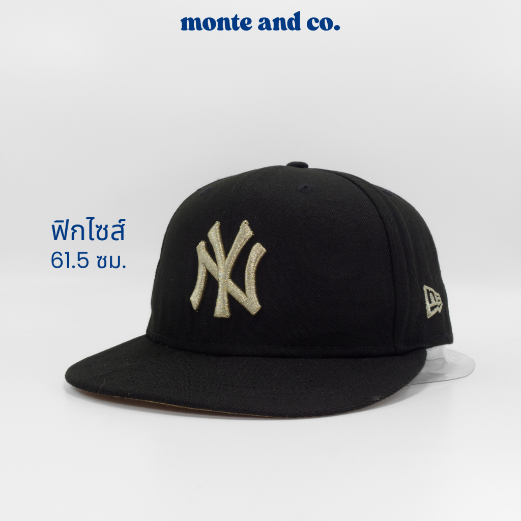 [ใส่โค้ดลดได้]🧢 New Era 59FIFTY New York Yankees หมวกมือสอง | ฟิกไซส์ | ของแท้ (ถ่ายจากสินค้าจริง)