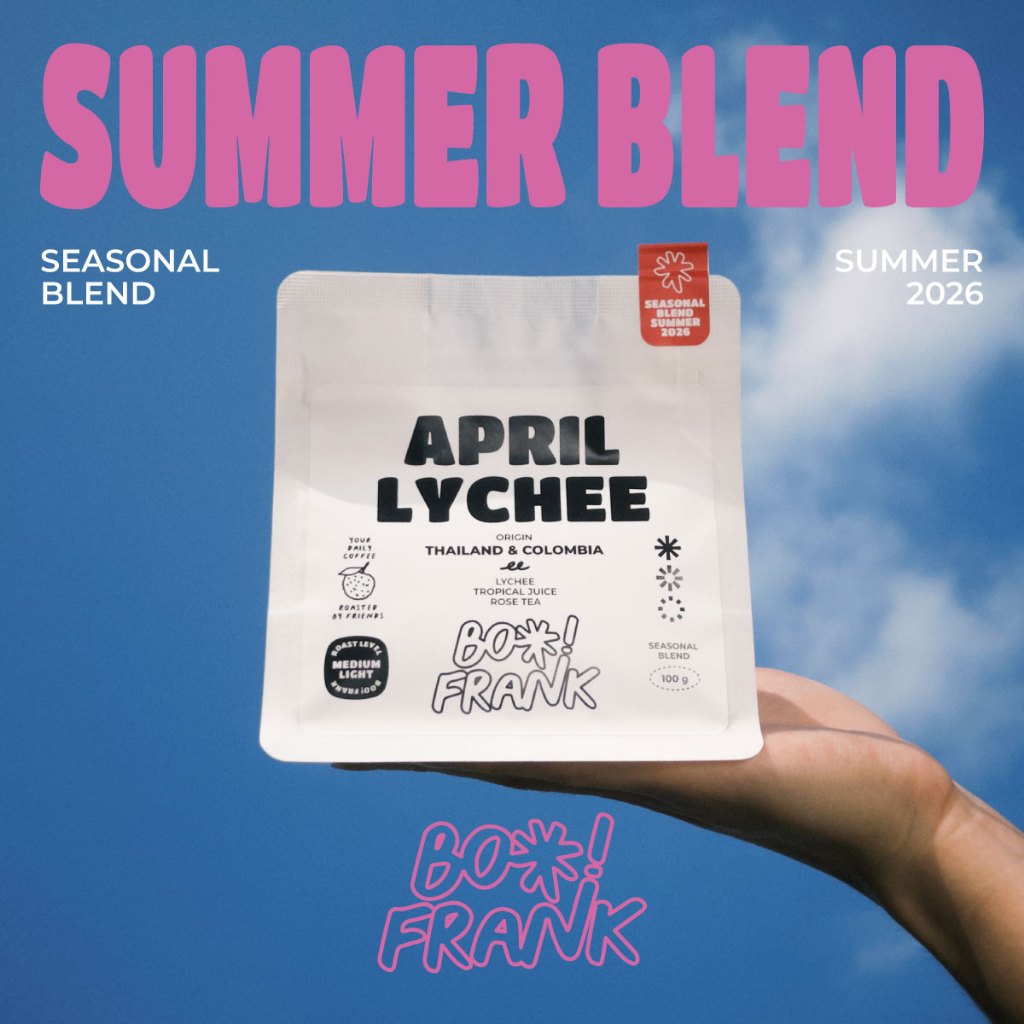 BOO! FRANK | April Lychee - Thailand & Colombia (Seasonal Blend) | Omni Roast | เมล็ดกาแฟคั่ว 100g