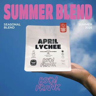 BOO! FRANK | April Lychee - Thailand & Colombia (Seasonal Blend) | Omni Roast | เมล็ดกาแฟคั่ว 100g