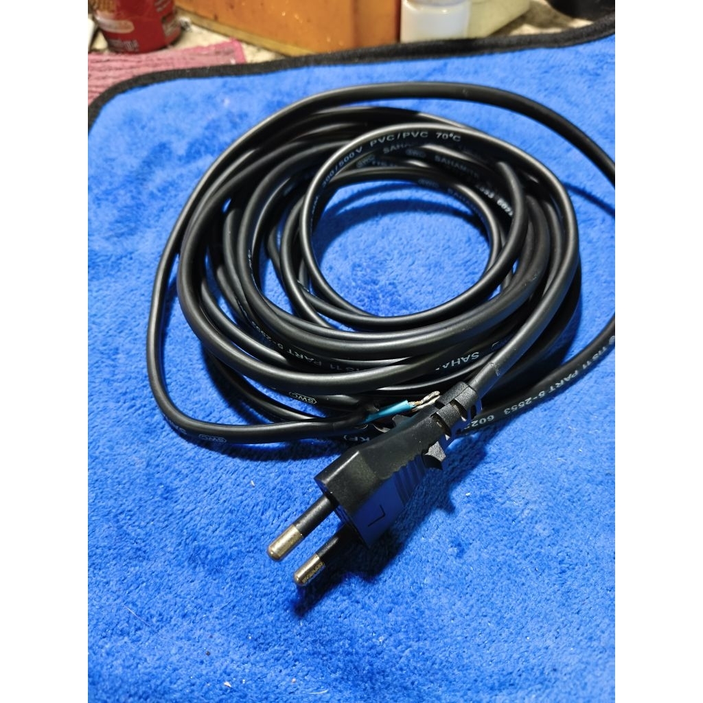 ปลั๊กไฟ(VKF)2X1ยาว5เมตรมือสองสภาพสวย