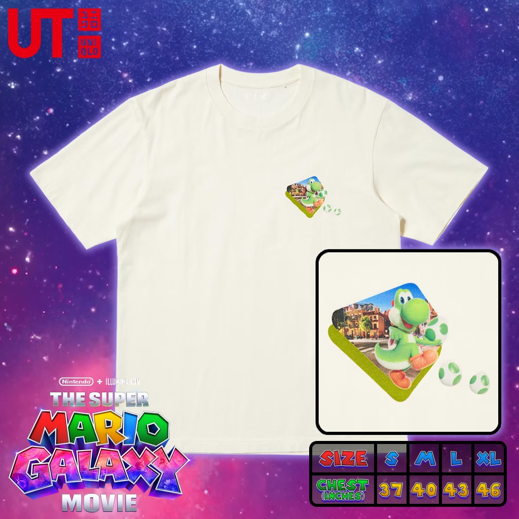 เสื้อยืด Uniqlo UT - The Super Mario Galaxy Movie 0401