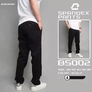 ⚡GW⚡BS002 กางเกงขายาว ผู้ชาย ผ้ายืด สีพื้น ยาว 39.5-41 นิ้ว ไซส์ 30-38