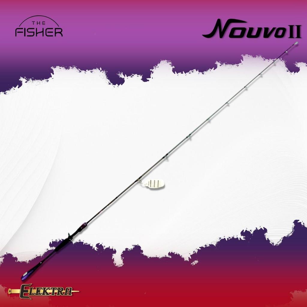 A02 คันเบ็ดตีเหยื่อปลอม Elektra รุ่น Nouvo II  (อิเล็กตร้า นูโว 2)  ขนาด 6.6 ฟุต ราคา ถูกที่สุด ดีลบีเคเค แกลเลอรีภาพที่ 4