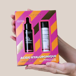 (ซื้อ 1แถม1 EXP. 03/2027) NOVEXPERT ACIDE HYALURONIQUE BESTSELLERS SET เซ็ตบำรุงผิว ไฮยาลูรอนิก