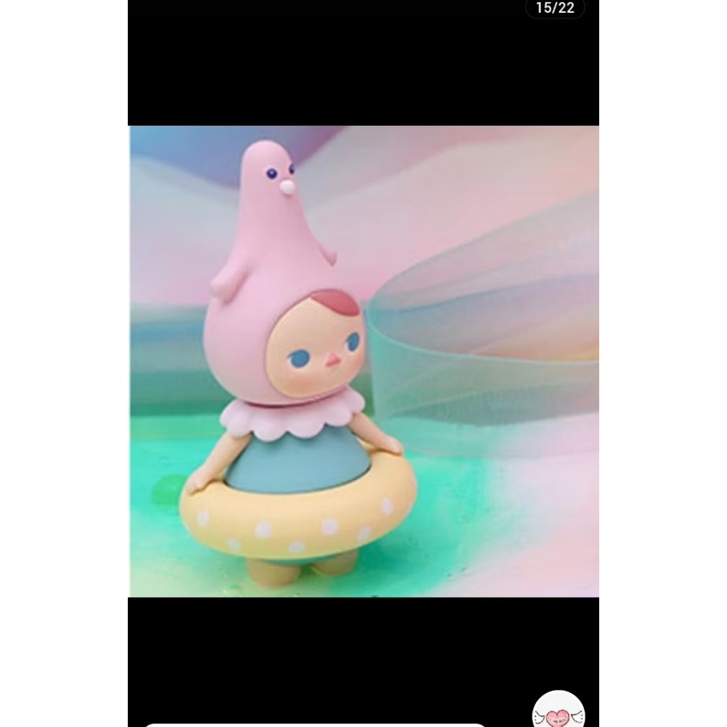 PUCKY Bubble Ring Series Blind POP MART Cute Figure Doll