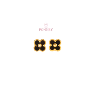 ER-00Fonney ต่างหู สแตนเลสแท้ไม่ลอกไม่ดำ