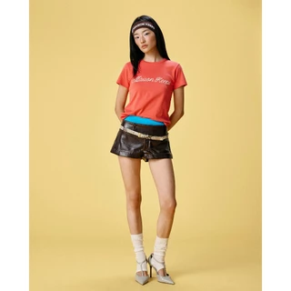 maison KEEPS | The Classic Script Logo Tee | เสื้อยืดทรง Slim Fit